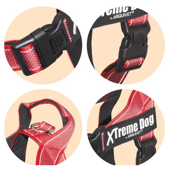 Arquivet Arnes Xtreme Classic Dog Rojo