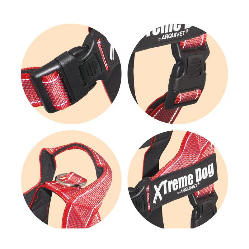 Arquivet Arnes Xtreme Classic Dog Rojo