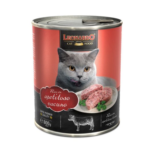 Leonardo Cat Lata Rico en Vacuno