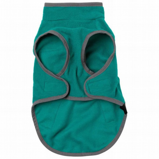 FuzzYard Forro Polar Verde para perros