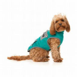 FuzzYard Forro Polar Verde para perros