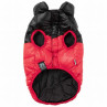 FuzzYard Chaqueta South Harlem Rojo para perros