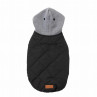FuzzYard Chaqueta Cremome Negra para perros
