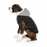 FuzzYard Chaqueta Cremome Negra para perros
