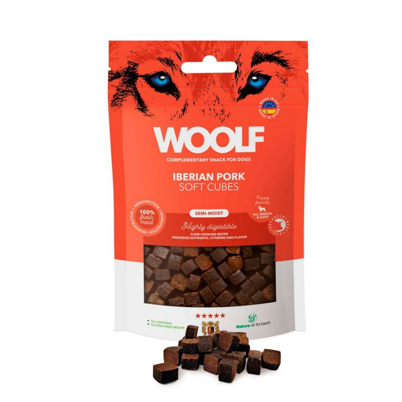 Tiras de conejo y bacalao Woolf perros,comprar en Zaragoza, Superguau
