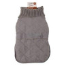 AFP Abrigo gris Turtleneck para perros