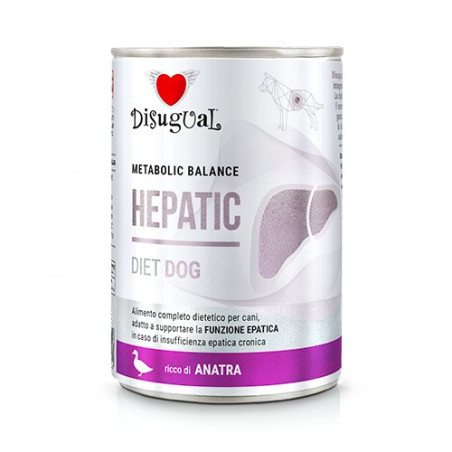 Disugual Diet Dog Lata Hepatic Pato 400gr