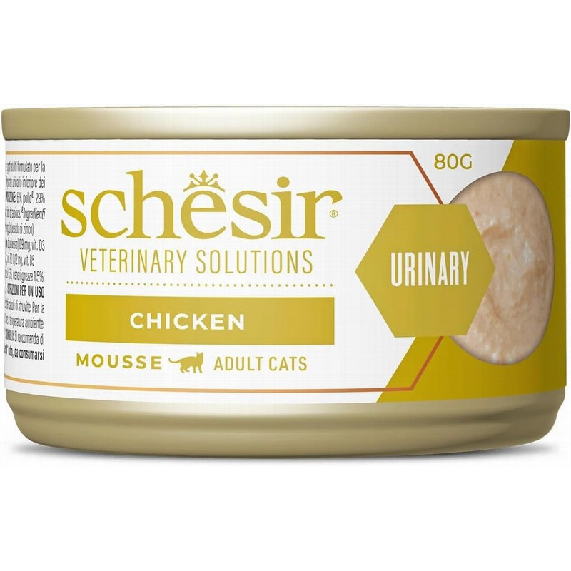Schesir Vet Cat Lata Urinary Mousse 80gr
