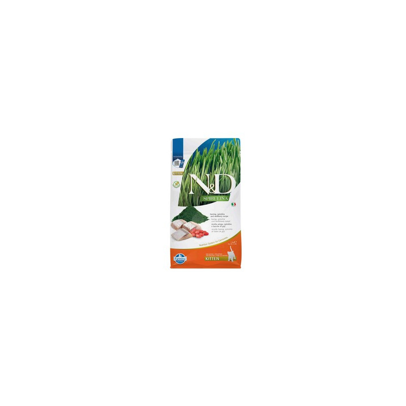 Farmina ND Prime Cat Kitten Spirulina y Arenque