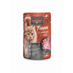 Leonardo Cat Sobre Faisán y Arándano Rojo 85gr