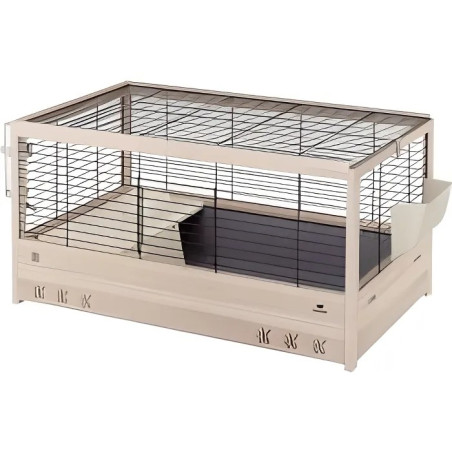 Ferplast Jaula Arena 80 de Madera de Pino Nórdico OUTLET