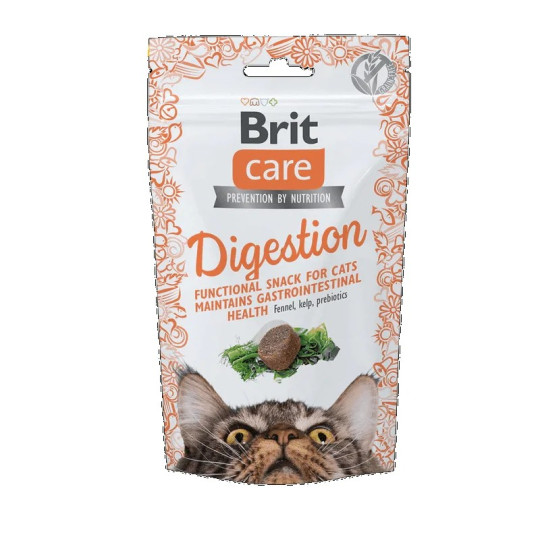 Brit Care Cat Snack Grain Free Digestion 50gr