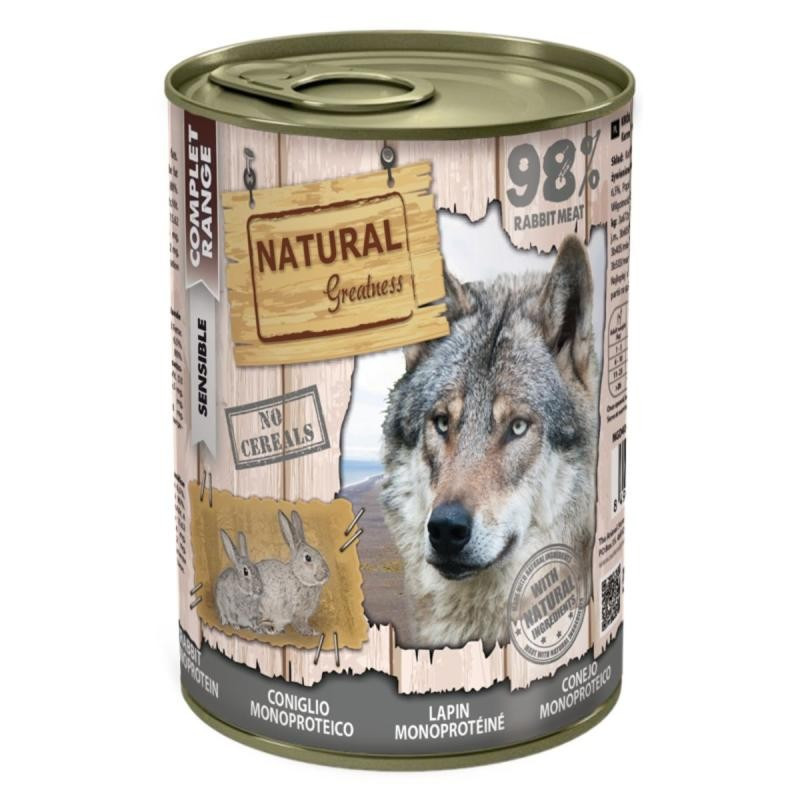 Lata perro Natural Greatness 100% salmón-Comprar en Zaragoza,Superguau