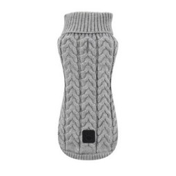 Nayeco Jersey de Punto Trenza Gris