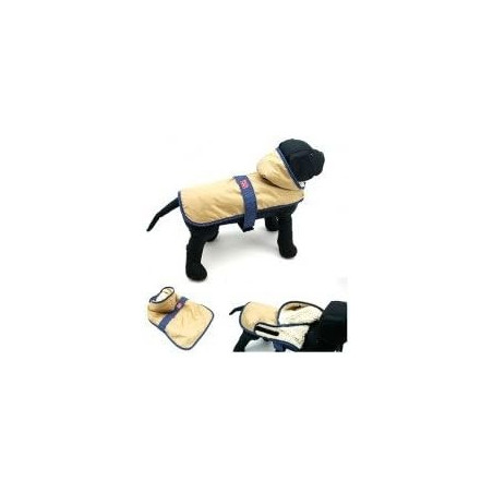 MI&DOG Abrigo Impermeable Topos