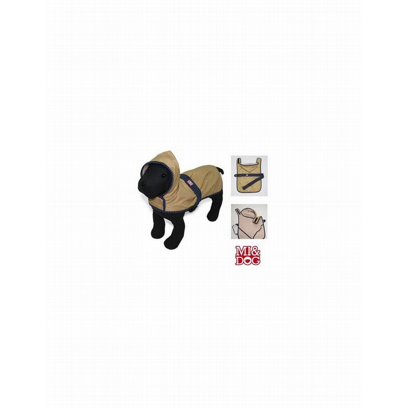MI&DOG Abrigo Impermeable Topos