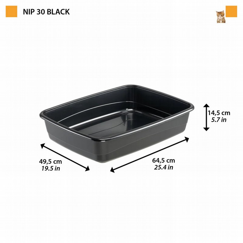 Ferplast Caja de Arenero Abierta Nip 30 para Gatos