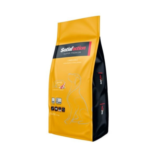 Pienso Satisfaction Lamb & Rice para perros  - Comprar en Zaragoza, Superguau