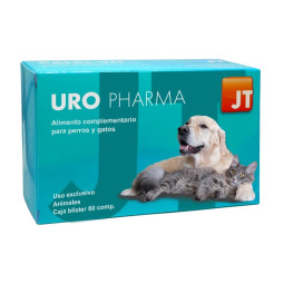 JT Uro Pharma Suplemento para Insuficiencia Renal para perros y gatos 60 comprimidos