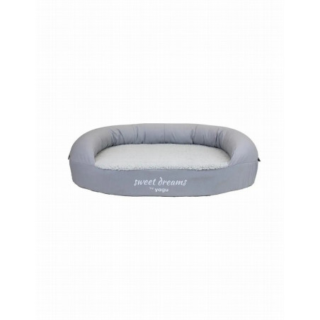 Yagu Cuna Relax Viscoelástica Gris para perros