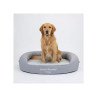 Yagu Cuna Relax Viscoelástica Gris para perros
