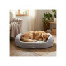 Yagu Cuna Relax Viscoelástica Gris para perros
