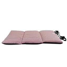 Yagu colchón Viaje Zenda Vichy Granate