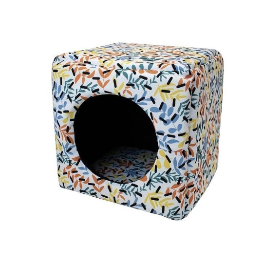 Yagu Cueva Cubo Nature para gato y perro pequeño