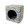 Yagu Cueva Cubo Nature para gato y perro pequeño