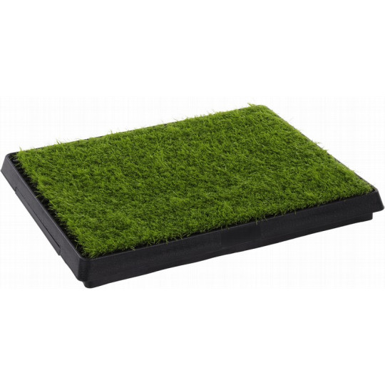 Flamingo Alfombra de Césped Sintético con Soporte Entrenamiento