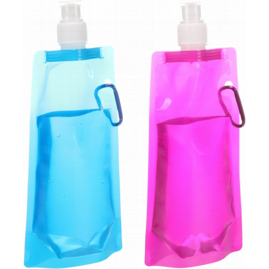 Flamingo Pigo Botella De Agua Plegable para Pipi