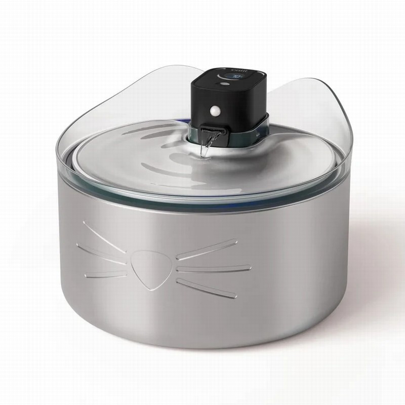 Fuente bebedero catit pixi acero-comprar tienda superguau zaragoza