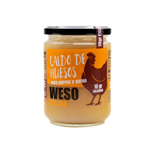 Weso Caldo de Huesos de Gallina 400ml