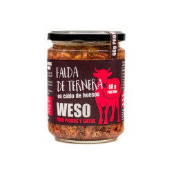 Weso Caldo de Falda de Ternera en Caldo de Huesos 400ml