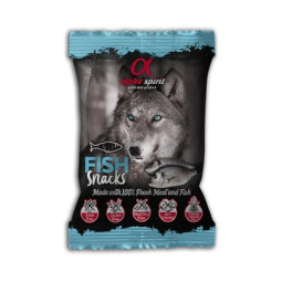 Alpha Spirit Dog Snack Bocaditos Pescado 50gr