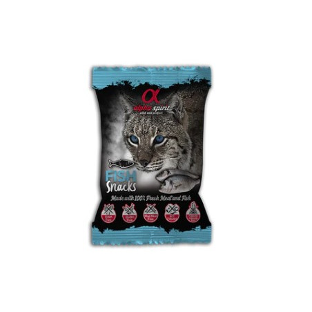 Alpha Spirit Cat Snack Bocaditos Pescado 50gr