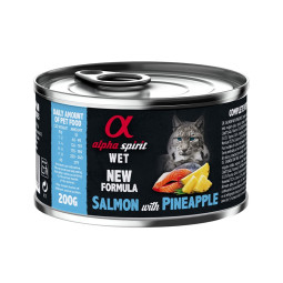 Alpha Spirit Cat Lata Salmón con Piña 200gr