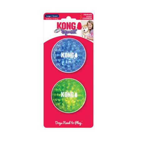Kong Squeez Action Ball 3 ud- tienda en Zaragoza,Superguau