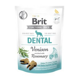 Brit Dog Snack Dental Venado y Romero 150gr