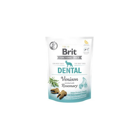Brit Dog Snack Dental Venado y Romero 150gr