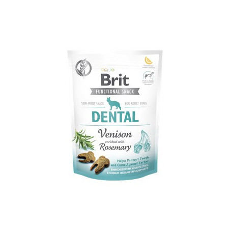 Brit Dog Snack Dental Venado y Romero 150gr