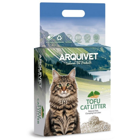 Arquivet Arena Aglomerante de Tofu 6L