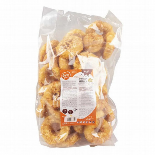 Duvo Meat! Bagels de Pollo y Piel natural (Donut Talla S)