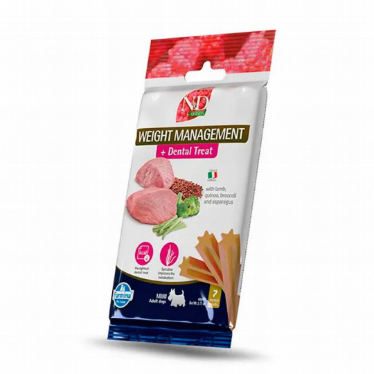 Farmina Treat ND Quinoa Dog Weight + Dental Adult 110gr