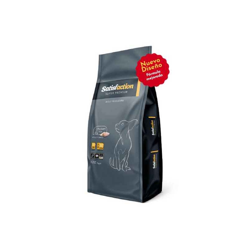 Pienso para perros SATISFACTION  REGULAR  MINI - Comprar en Zaragoza, Superguau