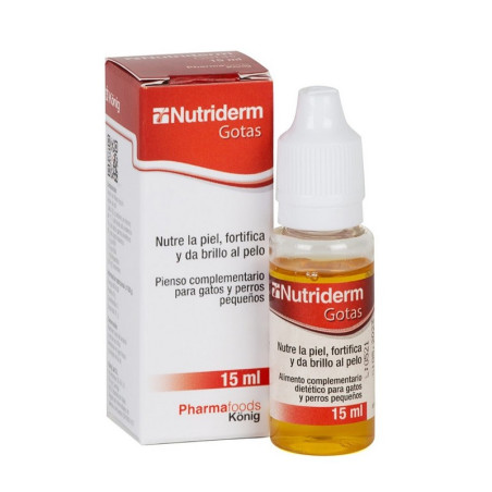 König Nutriderm Gotas Gato y Perro (15ml)