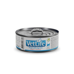 Farmina Vet Life Cat Lata Hypoallergenic Pork&Potato 85gr