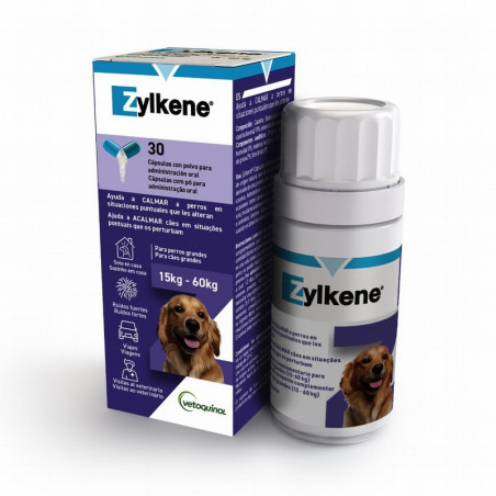 Tranquilizante natural Zylkene para perros y gatos,comprar en Zaragoza