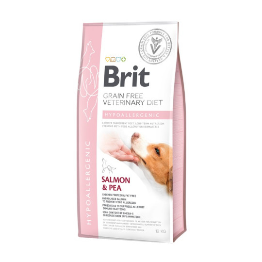 BRIT VETERINARY DOG PERRO HIPOALLERGENIC