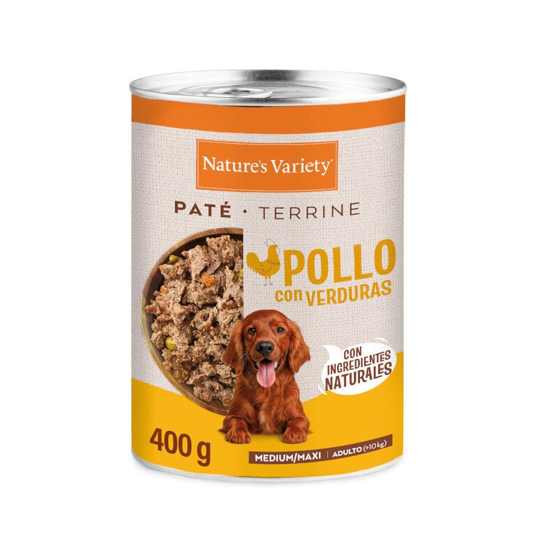 nature´s variety comida húmeda pollo sin cereales zaragoza superguau